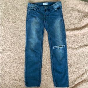 Girls “Hudson” Mom Jeans